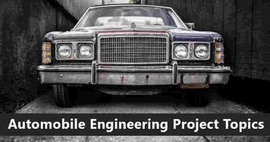 automobile-engineering-project-topics