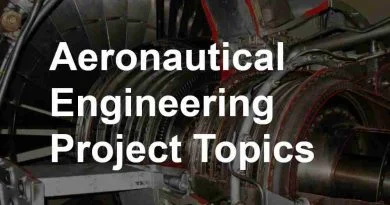 aeronautical-engineering-project-topics